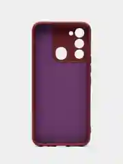 Тёмно-бордовый чехол для Tecno Spark Go 2022 / Spark 8C (Техно Спарк Го 2022 / Спарк 8С), Silicone Case