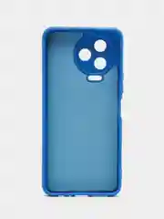 Синий чехол Infinix NOTE 12 2023 NOTE 12 PRO 4G (Инфиникс Нот 12 2023 Про), с мягкой подкладкой