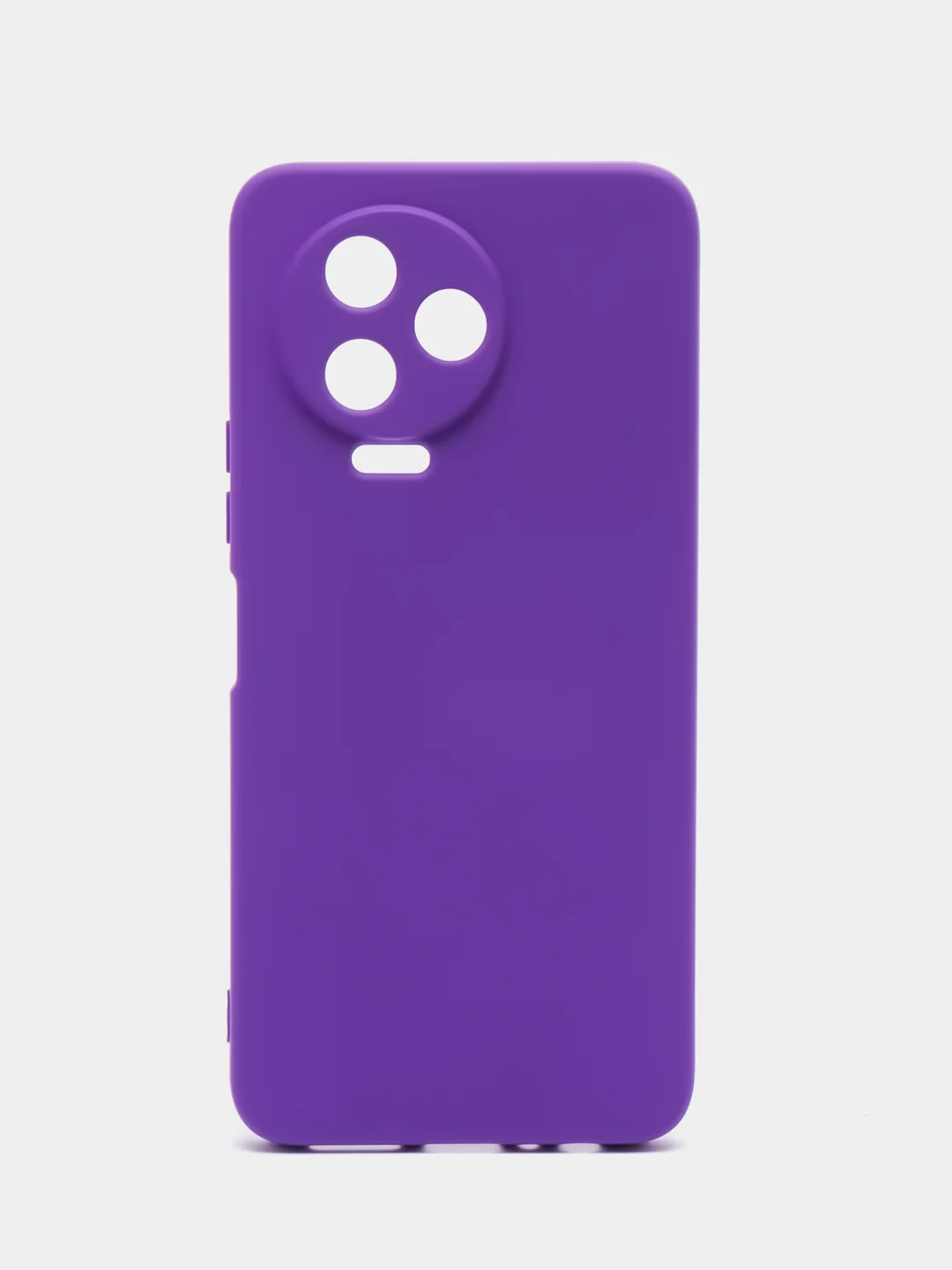 Фиолетовый чехол Infinix NOTE 12 2023 NOTE 12 PRO 4G (Инфиникс Нот 12 2023 Про), с мягкой подкладкой