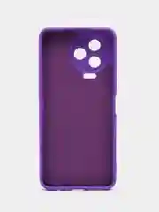 Фиолетовый чехол Infinix NOTE 12 2023 NOTE 12 PRO 4G (Инфиникс Нот 12 2023 Про), с мягкой подкладкой