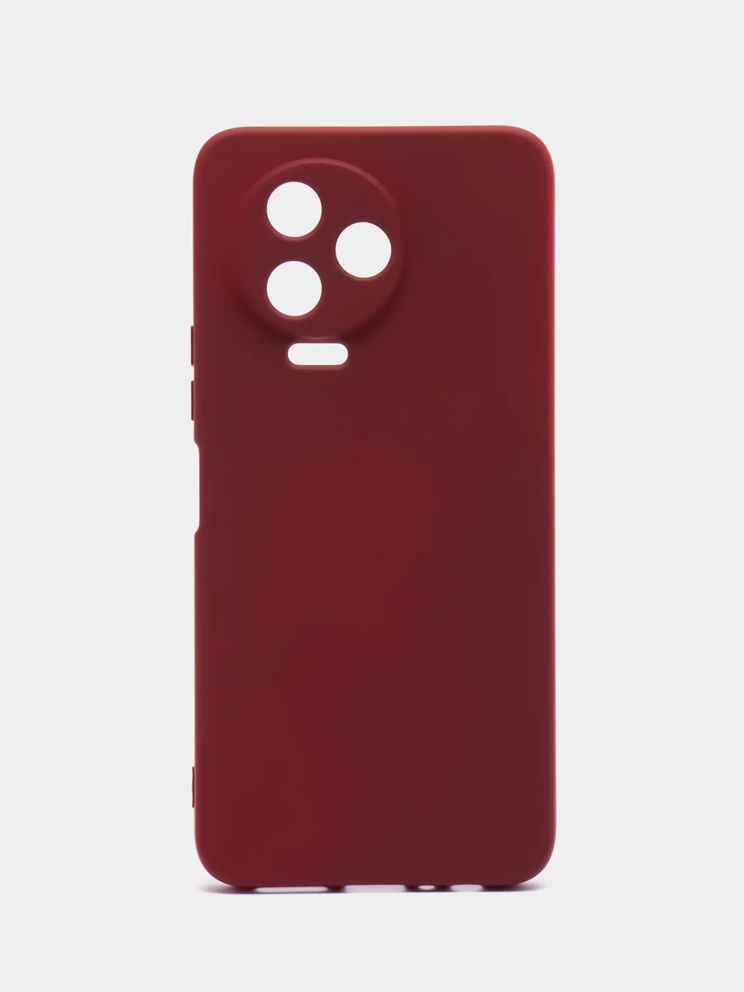 Тёмно-бордовый чехол Infinix NOTE 12 2023 NOTE 12 PRO 4G (Инфиникс Нот 12 2023 Про), с мягкой подкладкой
