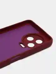 Тёмно-бордовый чехол Infinix NOTE 12 2023 NOTE 12 PRO 4G (Инфиникс Нот 12 2023 Про), с мягкой подкладкой