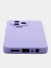 Лавандовый чехол Infinix NOTE 12 2023 NOTE 12 PRO 4G (Инфиникс Нот 12 2023 Про), с мягкой подкладкой