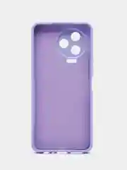 Лавандовый чехол Infinix NOTE 12 2023 NOTE 12 PRO 4G (Инфиникс Нот 12 2023 Про), с мягкой подкладкой