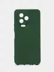 Зеленый чехол Infinix NOTE 12 2023 NOTE 12 PRO 4G (Инфиникс Нот 12 2023 Про), с мягкой подкладкой