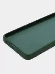 Зеленый чехол Infinix NOTE 12 2023 NOTE 12 PRO 4G (Инфиникс Нот 12 2023 Про), с мягкой подкладкой