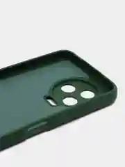 Зеленый чехол Infinix NOTE 12 2023 NOTE 12 PRO 4G (Инфиникс Нот 12 2023 Про), с мягкой подкладкой