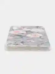 Кораллово-розовый чехол на Huawei P30 Lite/Honor 20S/20 Lite 2020 / Хонор 20 Lite прозрачный, с рисунком