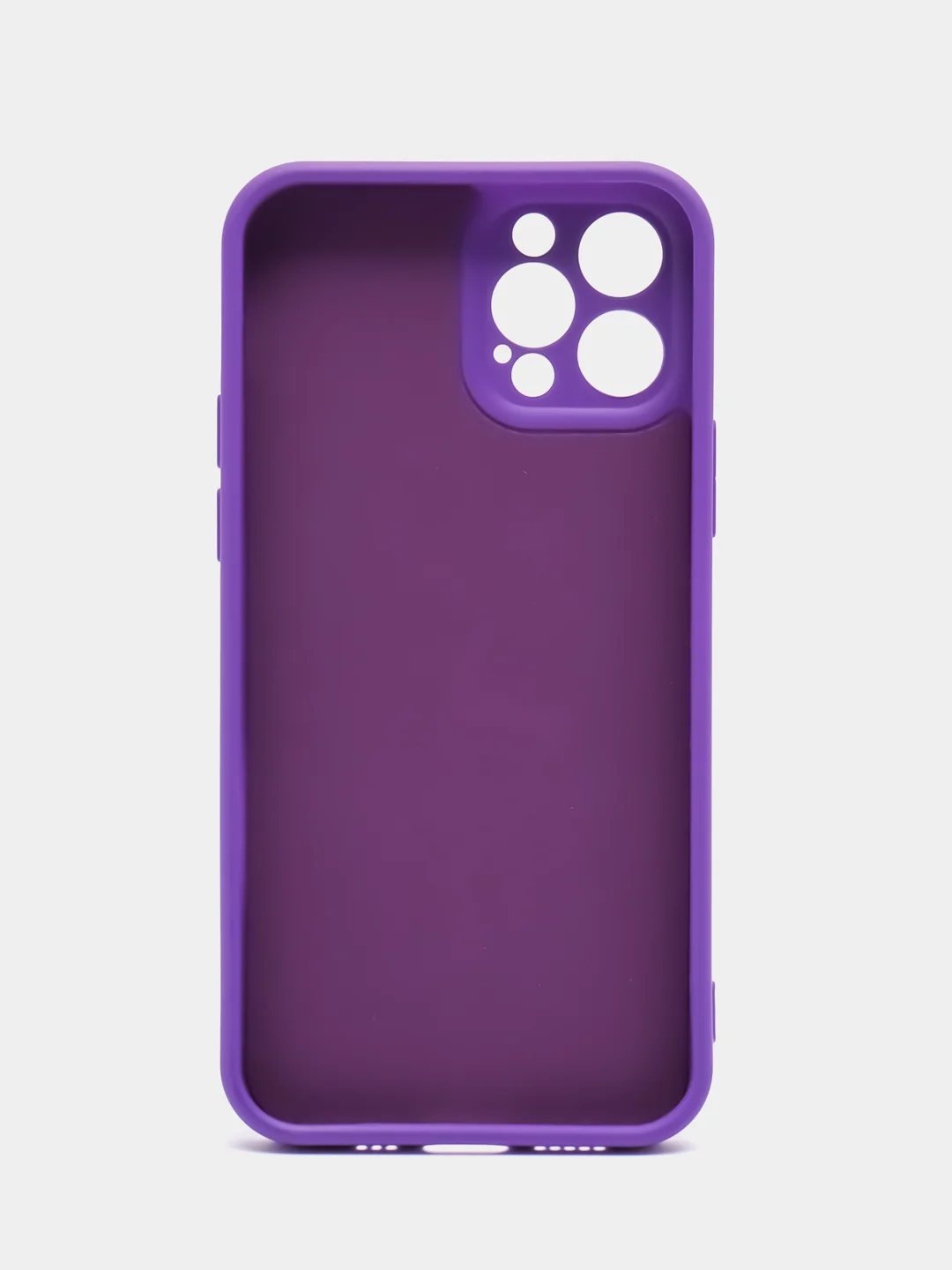 Фиолетовый silicone Case чехол для iPhone (Айфон) 15, 14, 13, 12, 11, Pro, Max, Mini, Plus, XR, X, XS