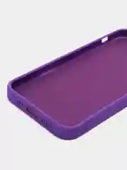Фиолетовый silicone Case чехол для iPhone (Айфон) 15, 14, 13, 12, 11, Pro, Max, Mini, Plus, XR, X, XS