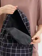 Рюкзак школьный, для девочки-подростка, Brauberg Positive, карман-антивор, Checkered