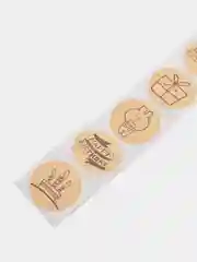 Хаки набор круглых наклеек, диаметр 2,5 см