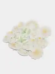 Белый набор наклеек для творчества