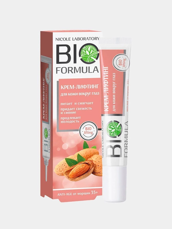 Крем-лифтинг и сыворотка для кожи вокруг глаз BIO FORMULA (25+ и 35+)