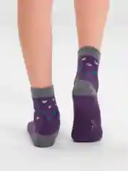 Фиолетовый носки детские, махровые