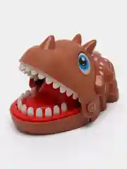 Коричневый настольная игра Зубастый динозавр, крокодил, акула /  игрушка на реакцию