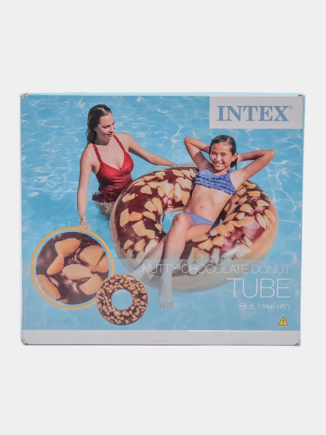 Круг надувной для плавания Intex "Пончик", детский