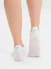 Голубой носки женские, короткие