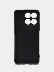 Тёмно-бордовый силиконовый чехол для HONOR X8a (Хонор Х8А), с принтом, с рисунком
