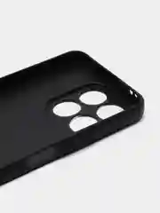 Тёмно-бордовый силиконовый чехол для HONOR X8a (Хонор Х8А), с принтом, с рисунком