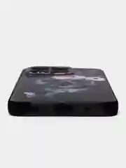 Тёмно-бордовый силиконовый чехол для HONOR X8a (Хонор Х8А), с принтом, с рисунком