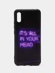 Серый силиконовый чехол для HONOR X8a (Хонор Х8А), с принтом, с рисунком