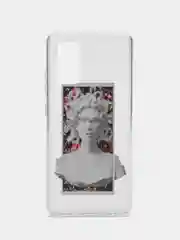 Аметистовый силиконовый чехол для Samsung Galaxy A32 4G, с принтом, с рисунком (Самсунг Галакси А32)