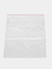 Зип-лок пакеты 25х30 см, 100 штук, гриппер, с замком зиплок (zip-lock)