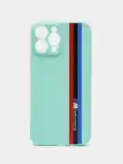 Бирюзовый чехол на iPhone 11, 11 Pro Max, 12, 12 Pro Max, 13 Pro Max, глянцевый