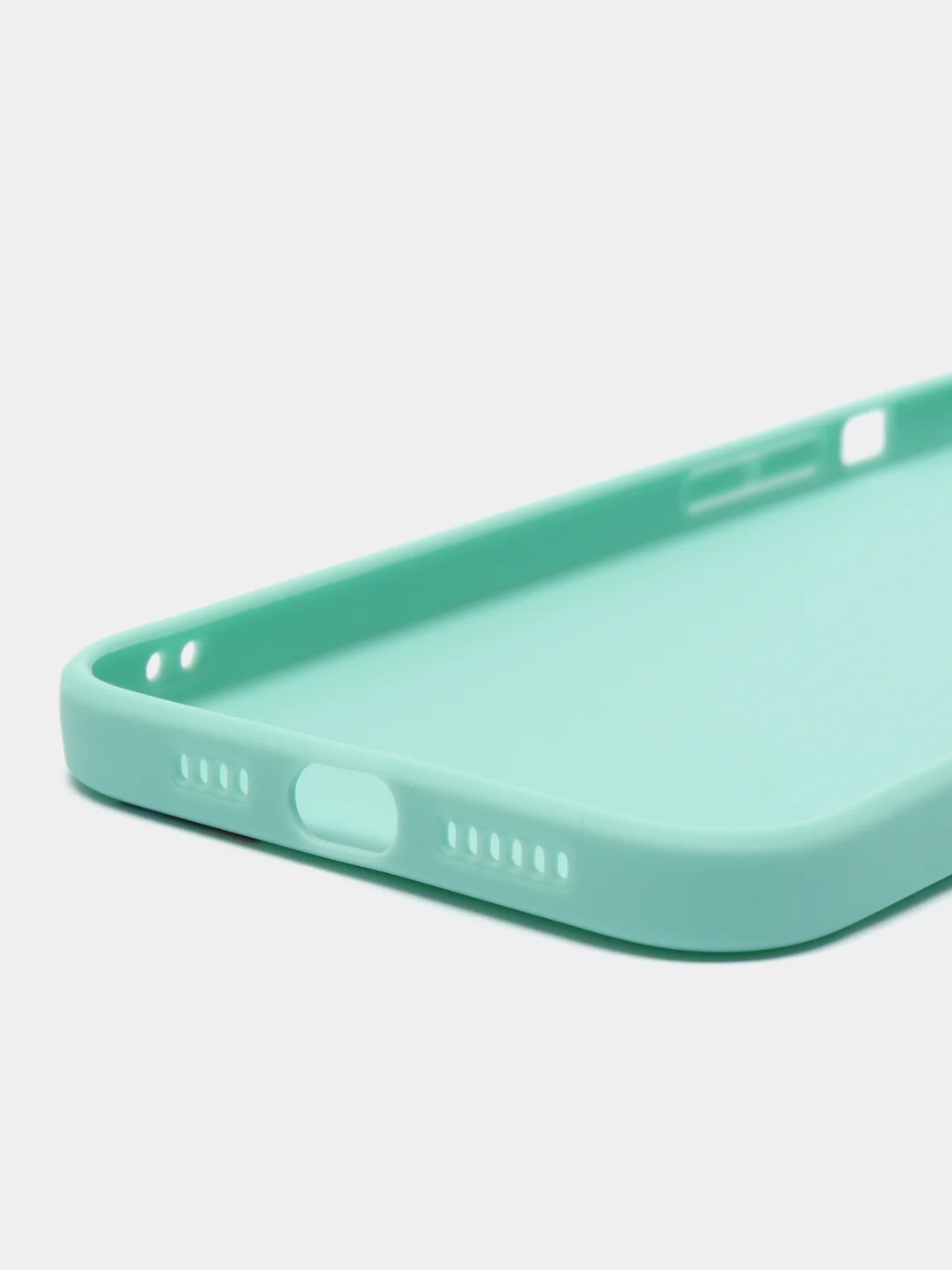 Бирюзовый чехол на iPhone 11, 11 Pro Max, 12, 12 Pro Max, 13 Pro Max, глянцевый