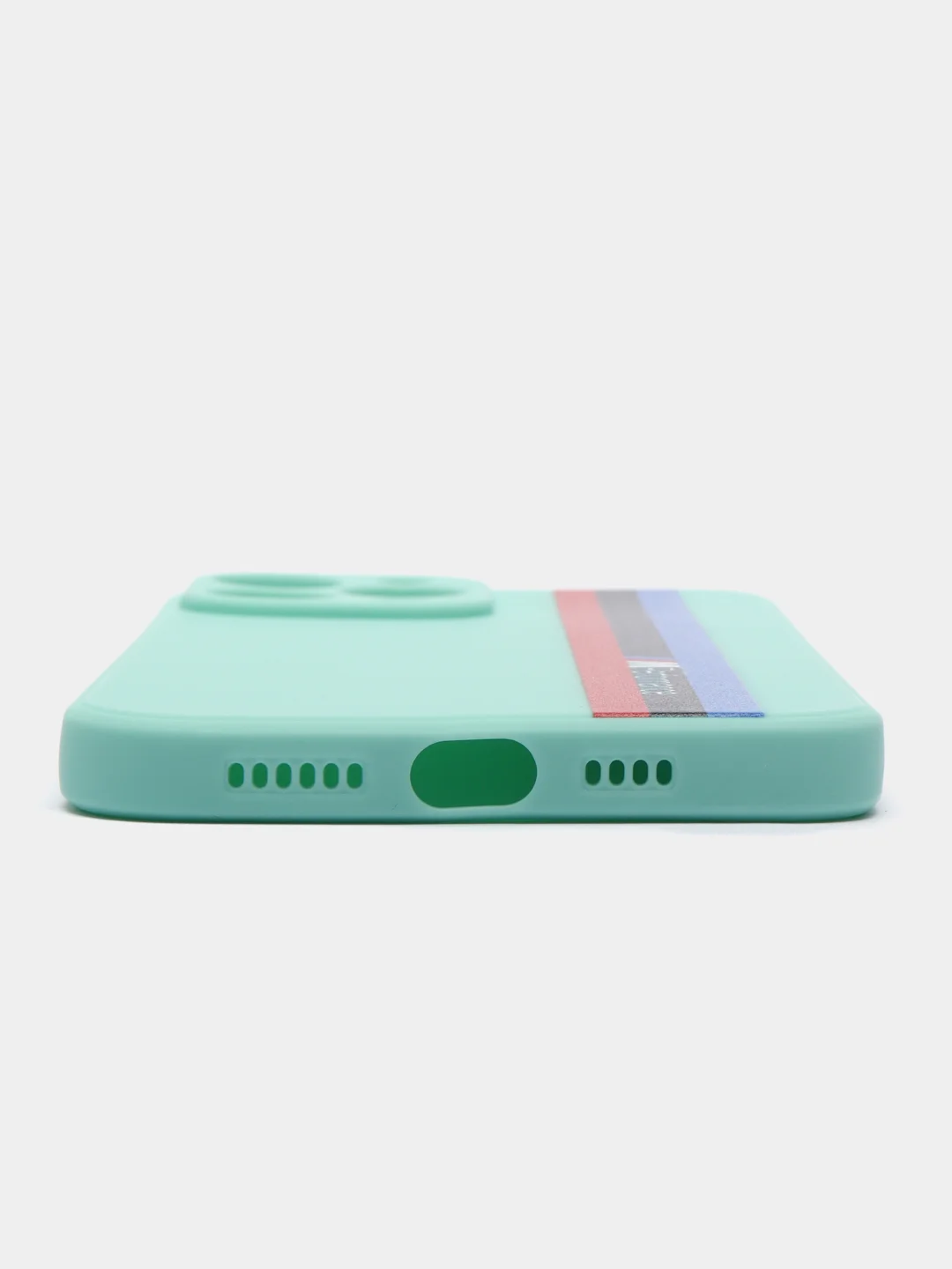 Бирюзовый чехол на iPhone 11, 11 Pro Max, 12, 12 Pro Max, 13 Pro Max, глянцевый