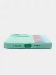 Бирюзовый чехол на iPhone 11, 11 Pro Max, 12, 12 Pro Max, 13 Pro Max, глянцевый