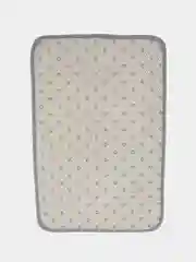 Серебряный коврик для ванной, противоскользящий, из пены, с эффектом памяти, 40 х 60 см