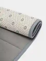 Серебряный коврик для ванной, противоскользящий, из пены, с эффектом памяти, 40 х 60 см