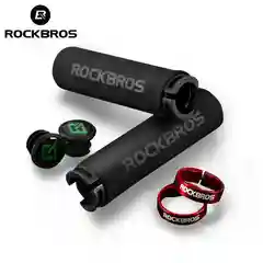 Черный rockbros велосипедные ручки, мягкие силиконовые губчатые накладки на ручки