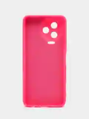 Фуксия чехол Infinix NOTE 12 2023 NOTE 12 PRO 4G (Инфиникс Нот 12 2023 Про), с мягкой подкладкой