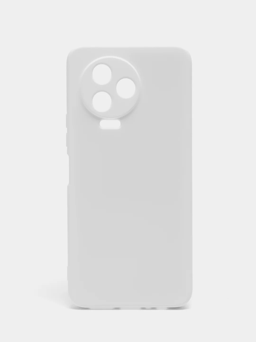 Белый чехол Infinix NOTE 12 2023 NOTE 12 PRO 4G (Инфиникс Нот 12 2023 Про), с мягкой подкладкой