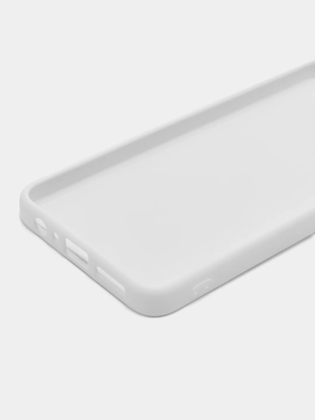 Белый чехол Infinix NOTE 12 2023 NOTE 12 PRO 4G (Инфиникс Нот 12 2023 Про), с мягкой подкладкой