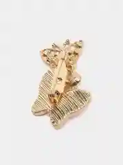 Розовый брошь "Бабочки"