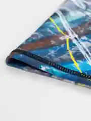 Лимонный бафф бандана утепленная для занятий спортом