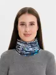 Лимонный бафф бандана утепленная для занятий спортом