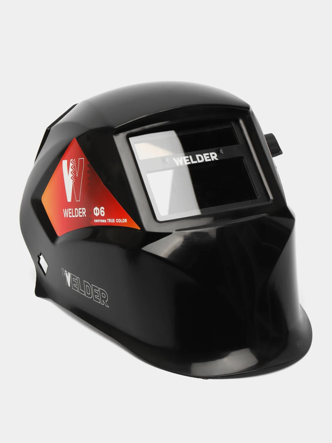 Маска сварочная WELDER PRO Ф6 REAL COLOR Хамелеон 93x43 мм, DIN 4/9-13