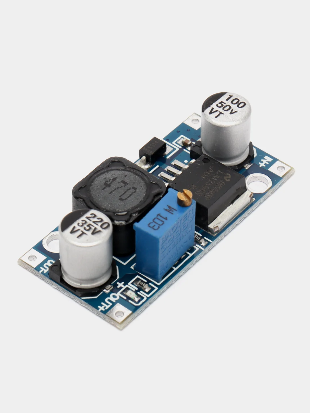 Понижающий напряжения DC-DC преобразователь LM2596, для arduino радиотехнки электротехники