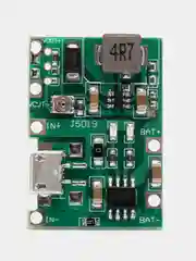 Модуль зарядки для Li-ion 18650 TP4056 c повышающий преобразователем MT3608 2A, arduino ПК
