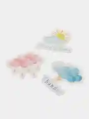 Розовый набор наклеек для творчества