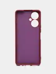 Тёмно-бордовый чехол для Tecno Camon 19 / 19 Pro (Техно Камон 19 / 19 Про), Silicone Case