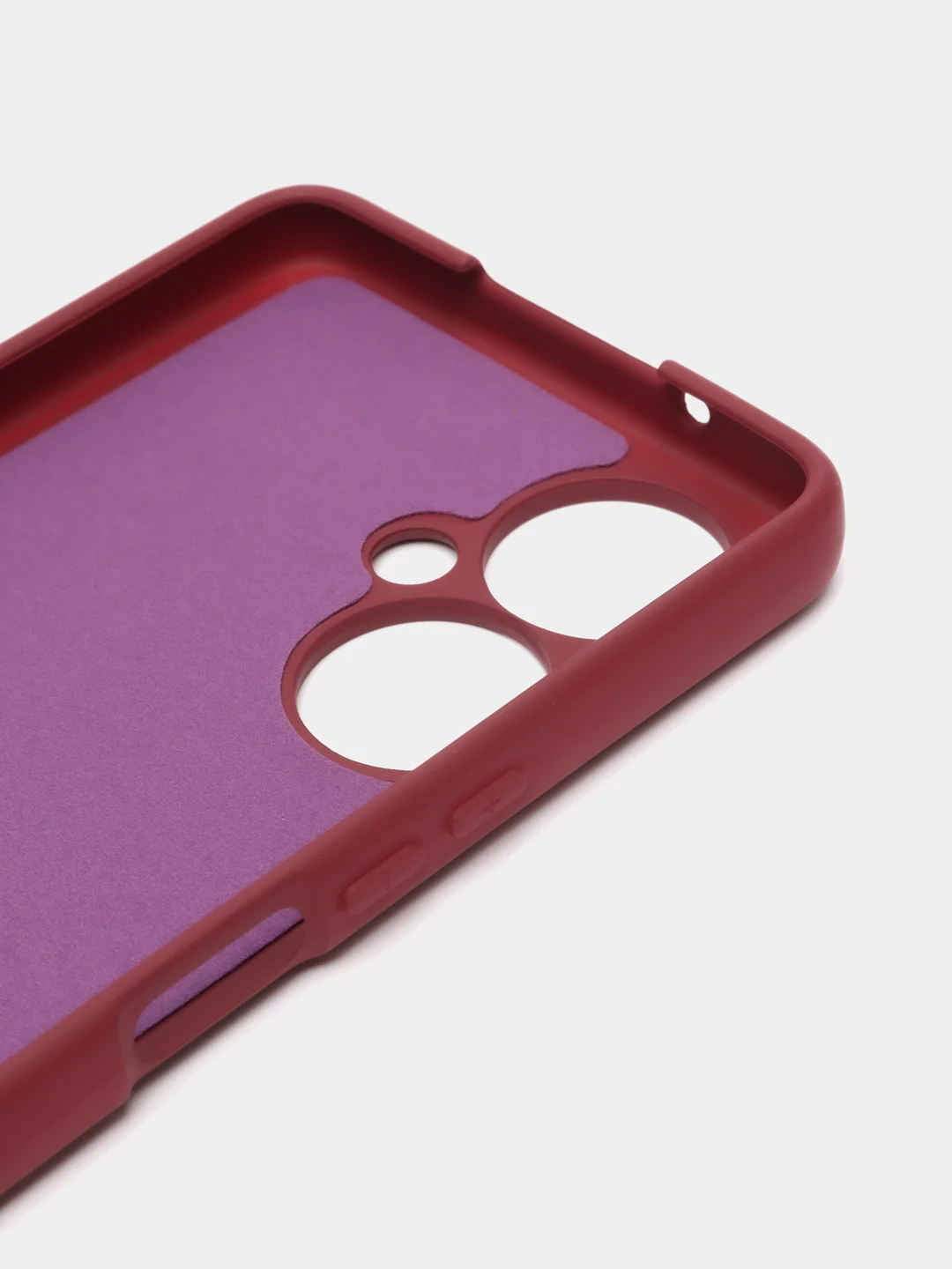 Тёмно-бордовый чехол для Tecno Camon 19 / 19 Pro (Техно Камон 19 / 19 Про), Silicone Case