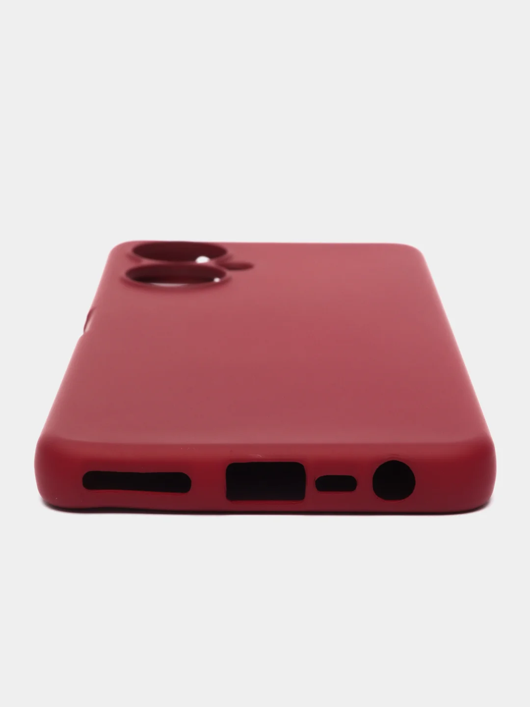 Тёмно-бордовый чехол для Tecno Camon 19 / 19 Pro (Техно Камон 19 / 19 Про), Silicone Case
