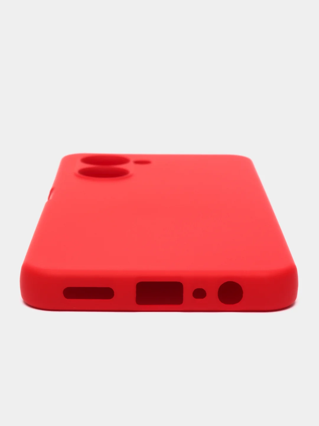 Багровый чехол для Realme C33 (Реалми С33), Silicone Case
