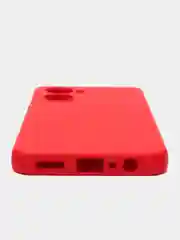 Багровый чехол для Realme C33 (Реалми С33), Silicone Case